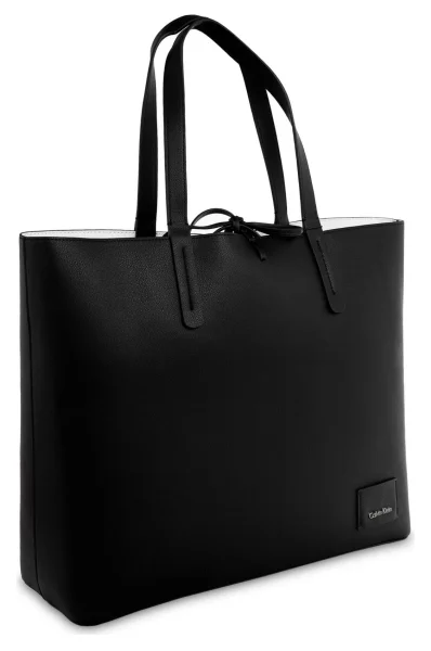 Дамска чанта с две лица + органайзер Calvin Klein черен