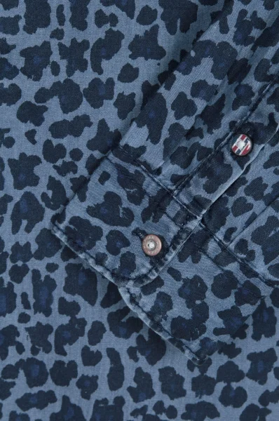 Риза Leopard | Regular Fit Tommy Hilfiger тъмносин