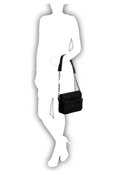 Shoulder bag Night Out Small Calvin Klein черен
