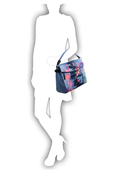 Дамска чанта за рамо | denim Desigual небесносин