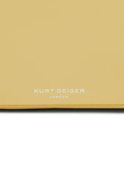 Кожена чанта за рамо KENSINGTON Kurt Geiger кремав