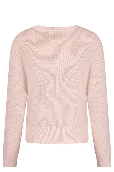 Пуловер | Regular Fit CALVIN KLEIN JEANS розов