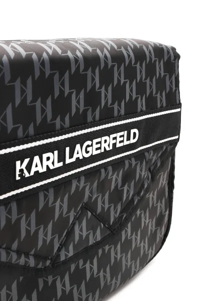 Чанта за количка Karl Lagerfeld Kids черен