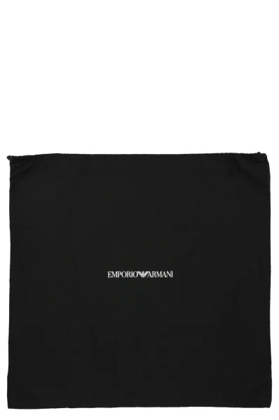 Дамска чанта за рамо Emporio Armani бордо