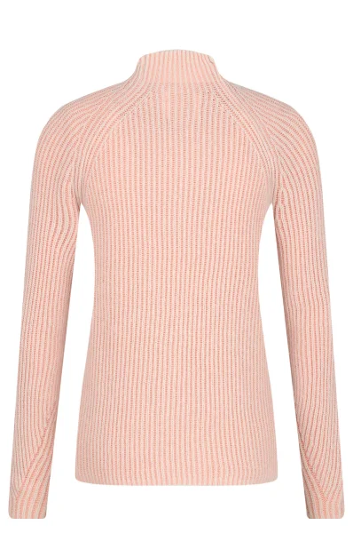 Пуловер | Regular Fit | с добавка вълна CALVIN KLEIN JEANS розов