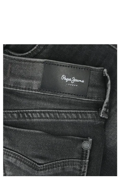 Дънки | Slim Fit Pepe Jeans London черен
