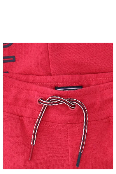 Спортен панталон ESSENTIAL DRAWSTRING | Regular Fit Tommy Hilfiger малинов
