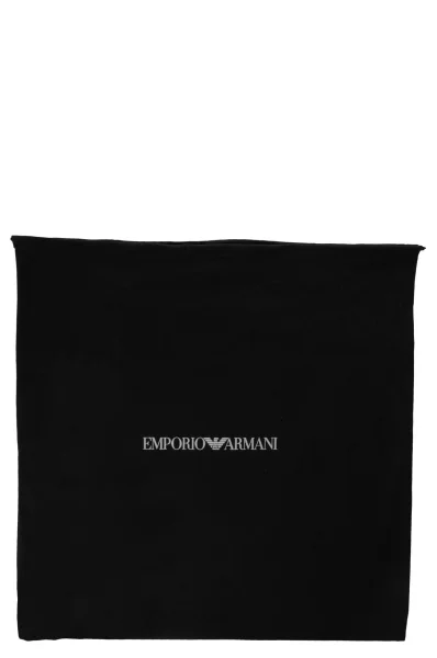 Дамска чанта + несесер Emporio Armani черен