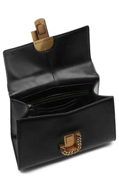 Кожена чанта за рамо THE ST. MARC Marc Jacobs черен