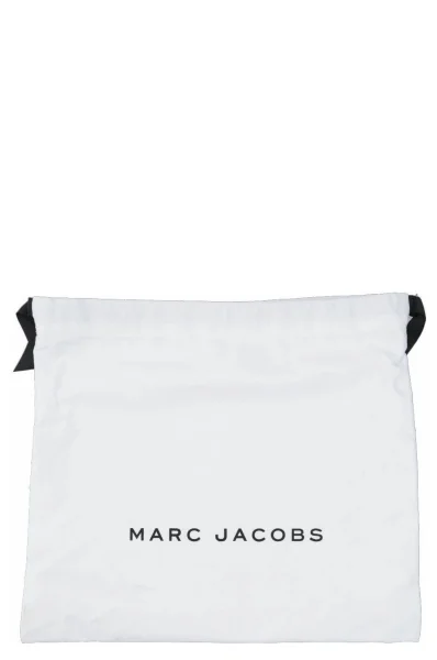 Кожена дамска чанта за рамо Snapshot Marc Jacobs бял