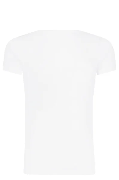 Тениска | Slim Fit CALVIN KLEIN JEANS бял