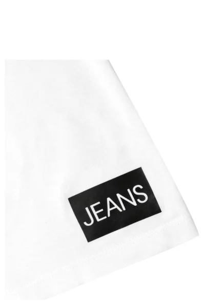 Тениска iNSTITUTIONAL | Slim Fit CALVIN KLEIN JEANS бял