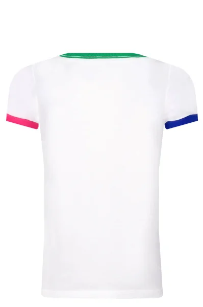 Тениска SSBEARCN-KNIT | Regular Fit POLO RALPH LAUREN бял