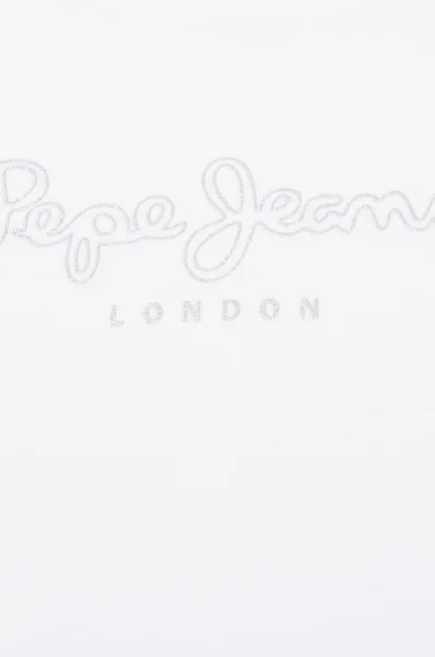 Тениска NINA | Regular Fit Pepe Jeans London бял