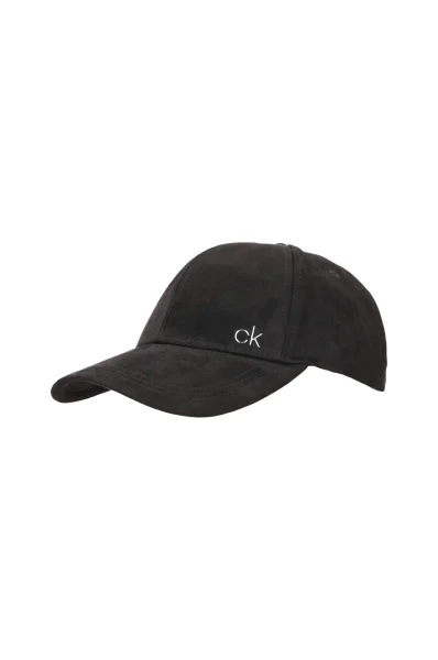 Бейзболна шапка SUEDE CAP Calvin Klein черен