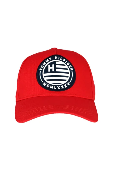 Бейзболна шапка SEASONAL BADGE Tommy Hilfiger червен