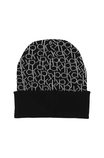 Шал + шапка Calvin Klein черен