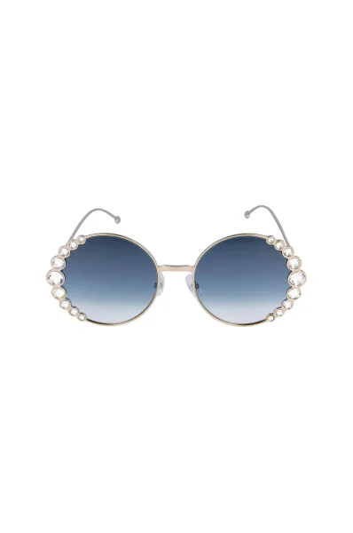 Слънчеви очила Fendi сребърен