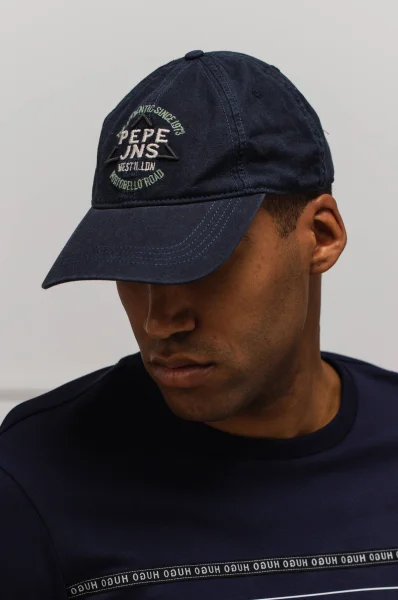 Бейзболна шапка CROWLEY CAP Pepe Jeans London тъмносин