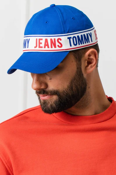 Бейзболна шапка Tommy Jeans син