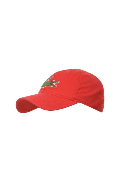 Бейзболна шапка Lacoste червен