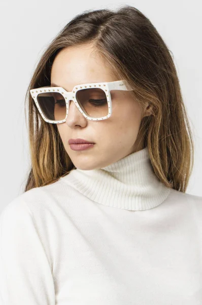 Слънчеви очила Celine бял