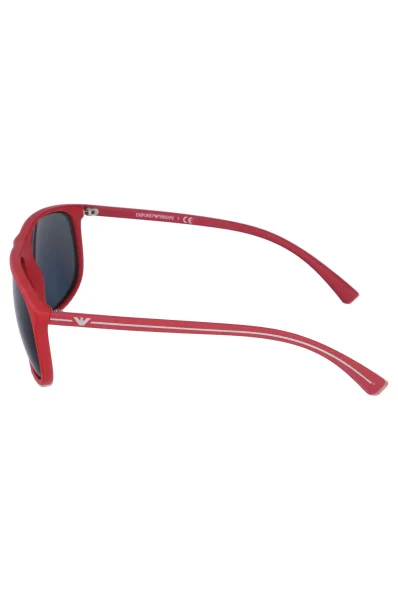 Слънчеви очила Emporio Armani червен