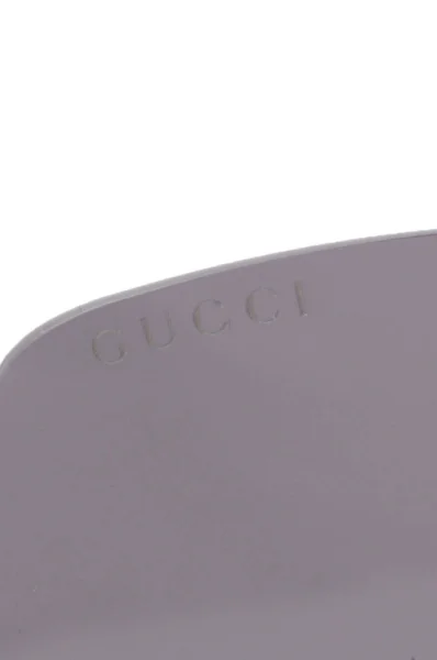 Слънчеви очила Gucci сребърен
