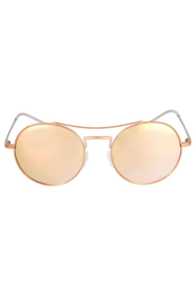 Слънчеви очила Emporio Armani розово злато