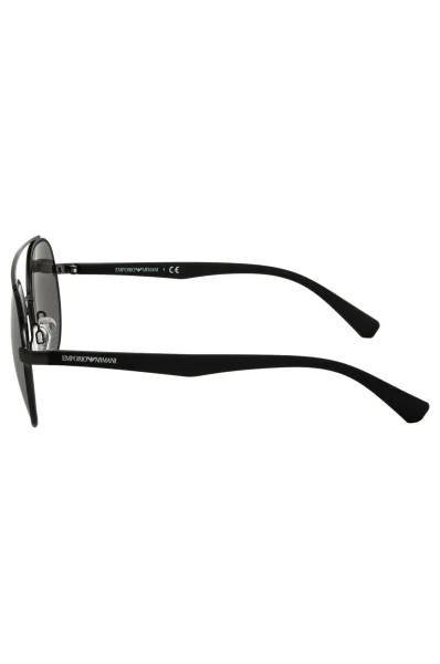 Слънчеви очила Emporio Armani гънметал
