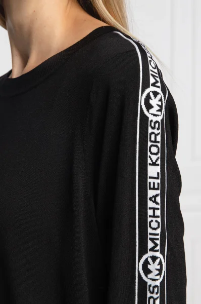 Пуловер | Regular Fit Michael Kors черен