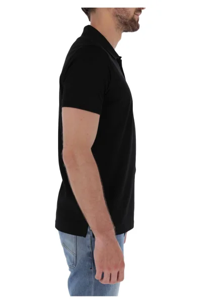 Поло/тениска с яка | Regular Fit Lagerfeld черен