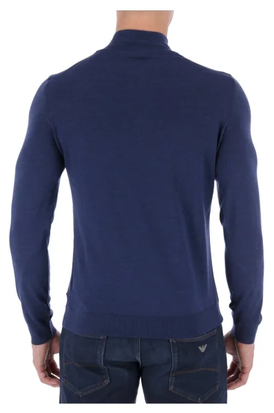 Пуловер Banello-P | Slim Fit BOSS BLACK син