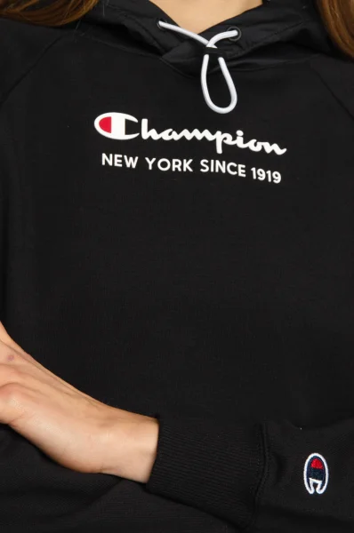 Суитчър/блуза | Custom fit | с добавка вълна Champion черен