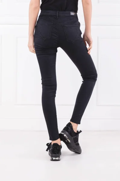 Дънки LOLA | Extra slim fit Pepe Jeans London черен