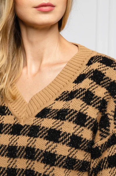Пуловер BELIZE | Regular Fit | с добавка вълна Pinko кафяв