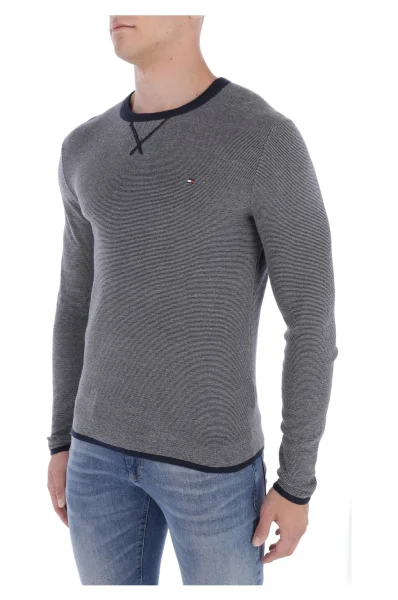 Пуловер FINELINER | Regular Fit Tommy Hilfiger тъмносин