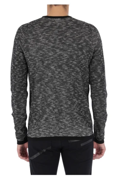 Пуловер Sork | Slim Fit HUGO графитен