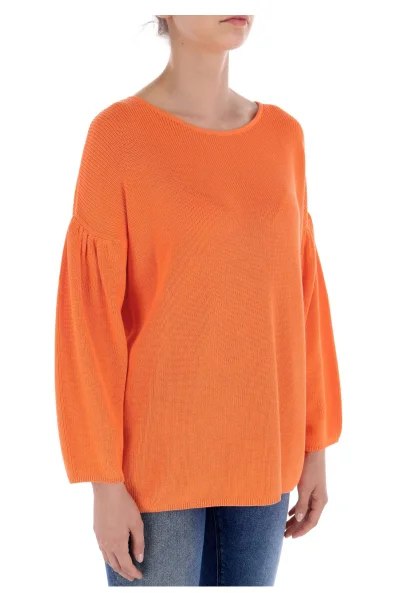 Пуловер Westona | Loose fit | с добавка коприна BOSS ORANGE оранжев