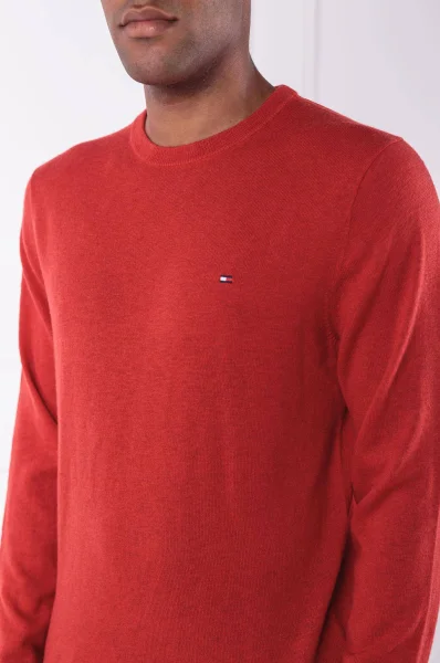 Пуловер LAMBSWOOL CNECK | Regular Fit Tommy Hilfiger червен