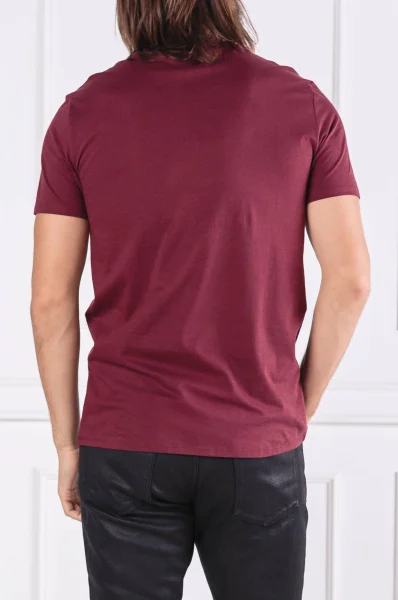 Тениска | Regular Fit Armani Exchange бордо