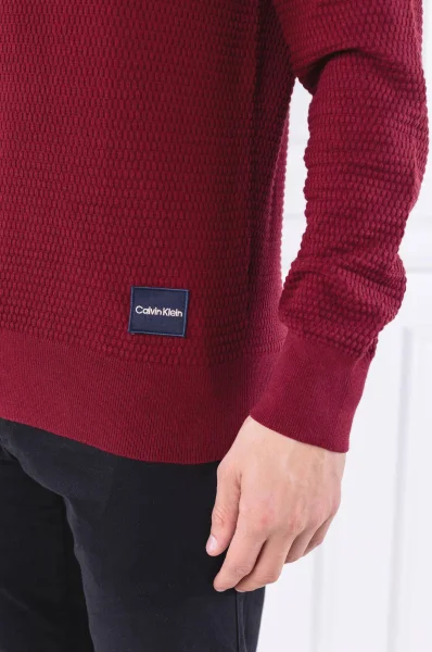 Пуловер | Regular Fit Calvin Klein бордо