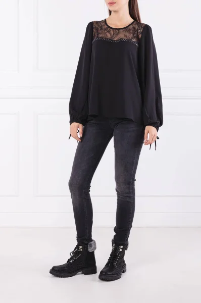 Блуза MISTY | Regular Fit Pepe Jeans London черен