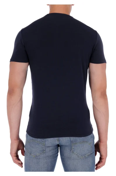 Тениска CN SS CLASSIC EDITION TEE | Extra slim fit GUESS тъмносин
