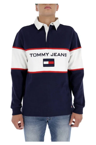 Суитчър/блуза 90S LOGO RUGBY | Loose fit Tommy Jeans тъмносин