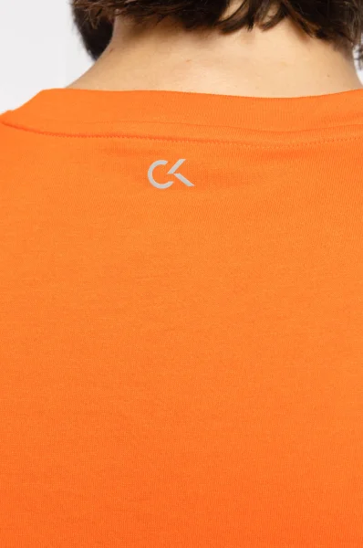 Тениска | Regular Fit Calvin Klein Performance оранжев