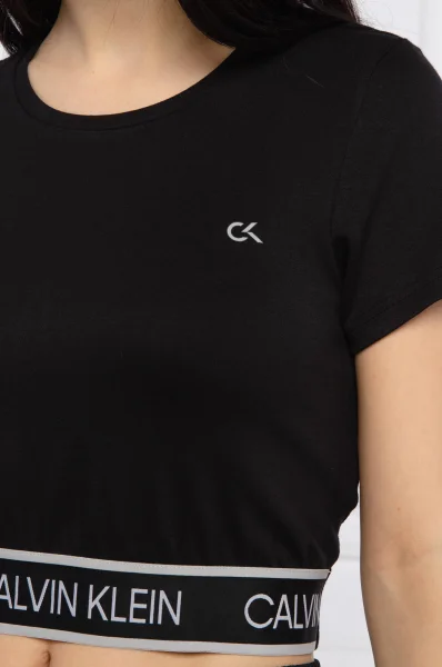 Блуза | Cropped Fit Calvin Klein Performance черен
