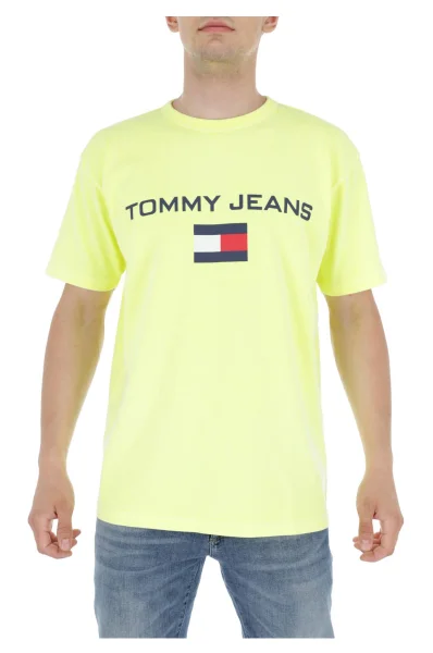 T-shirt 90s LOGO | Regular Fit Tommy Jeans жълт