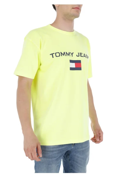 T-shirt 90s LOGO | Regular Fit Tommy Jeans жълт