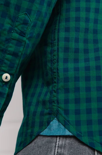 Риза | Shaped fit Marc O' Polo зелен